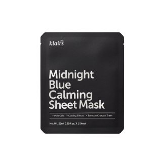 Klairs Midnight Blue Calming Sheet Mask łagodząca maska w płachcie 25ml (P1)