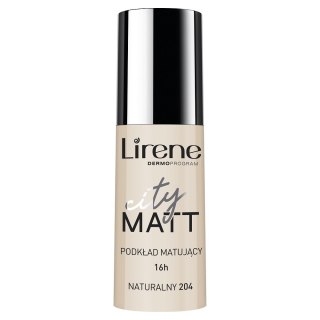 Lirene City Matt podkład matujący do twarzy 204 Naturalny 30ml (P1)