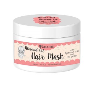 Nacomi Almond Oil Hair Mask maska do włosów z olejem ze słodkich migdałów 200ml (P1)