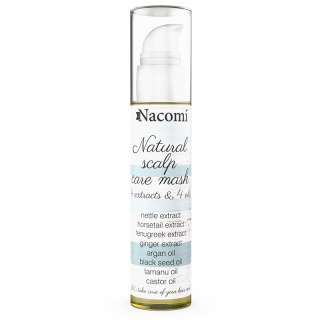 Nacomi Natural Scalp Care Mask naturalna maska do pielęgnacji skóry głowy 50ml (P1)