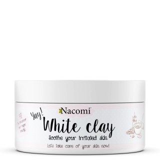 Nacomi White Clay biała glinka nawilżająco-łagodząca 50g (P1)