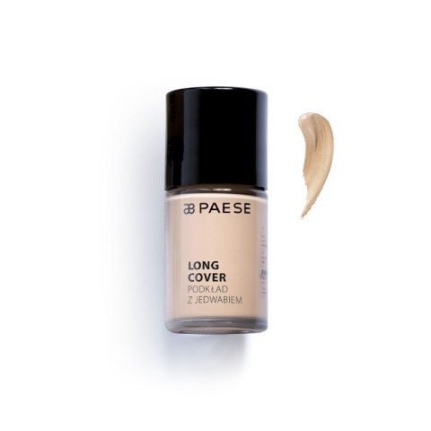 Paese Long Cover Foundation podkład z jedwabiem do skóry suchej 03N Naturalny 30ml (P1)