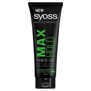 Syoss Max Hold Gel żel do włosów Mega Strong Hold 250ml (P1)