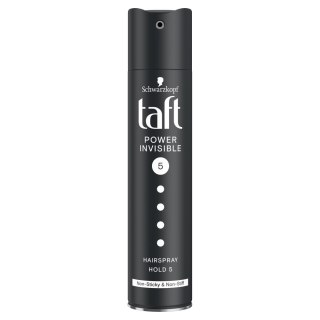 Taft Invisible Power Hairspray lakier do włosów w sprayu Mega Strong 250ml (P1)