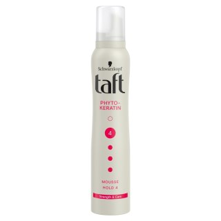 Taft Keratin Mousse pianka do włosów Ultra Strong 200ml (P1)