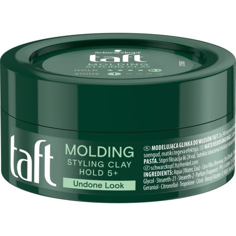 Taft Molding Clay modelująca glinka do włosów 75ml (P1)