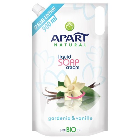 Apart Natural Prebiotic Refill kremowe mydło w płynie Gardenia Vanille 900ml (P1)