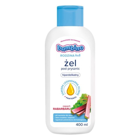 Bambino Rodzina żel pod prysznic hiperdelikatny Rabarbar 400ml (P1)