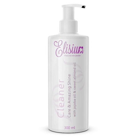 Elisium Cleaner Care Amazing Shine płyn do odtłuszczania paznokci z olejkiem jojoba i olejkiem migdałowym 300ml (P1)