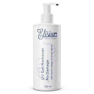 Elisium UV Gel Remover No Damage płyn do usuwania lakieru hybrydowego 300ml (P1)