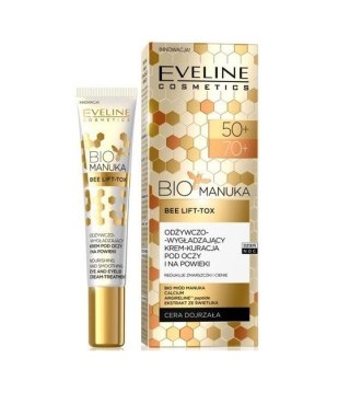 Eveline Cosmetics Bio Manuka 50+/70+ odżywczo-wygładzający krem-kuracja pod oczy i na powieki 20ml (P1)