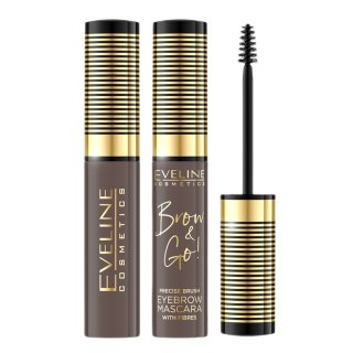 Eveline Cosmetics Brow Go! maskara do brwi z zagęszczającymi włókienkami 01 Light 6ml (P1)