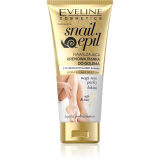 Eveline Cosmetics Snail Epil nawilżająca kremowa pianka do depilacji ze śluzem ślimaka do skóry suchej i wrażliwej 175ml (P1)