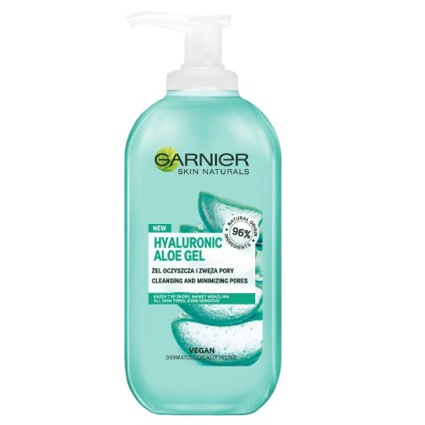 Garnier Hyaluronic Aloe Gel żel oczyszczający do każdego typu skóry 200ml (P1)