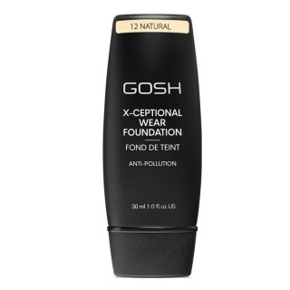 Gosh X-Ceptional Wear Foundation Long Lasting Makeup długotrwały podkład do twarzy 12 Natural 30ml (P1)