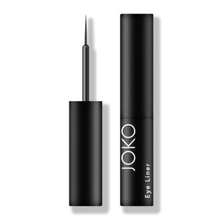 Joko Make-Up Eye Liner matowy eyeliner w pędzelku Black (P1)