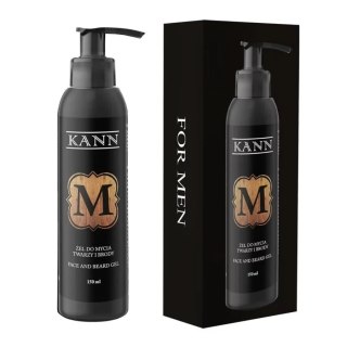 KANN Face And Beard Gel żel do mycia twarzy i brody 150ml (P1)