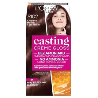 L'Oreal Paris Casting Creme Gloss farba do włosów 5102 Chłodna Mokka (P1)