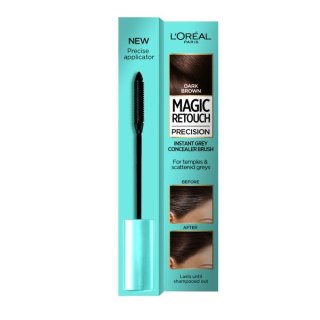 L'Oreal Paris Magic Retouch Precision szczoteczka do retuszu odrostów Ciemny Brąz 8ml (P1)