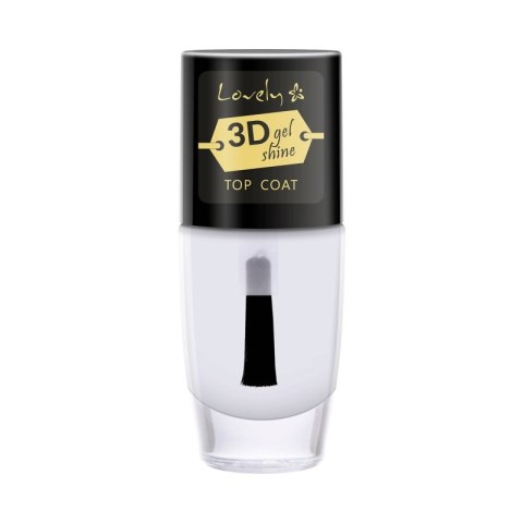 Lovely 3D Gel Shine Top Coat żelowy top do paznokci z efektem 3D 8ml (P1)