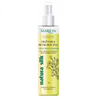 Marion Natura Silk błyskawiczna dwufazowa odżywka do włosów blond i rozjaśnionych 150ml (P1)