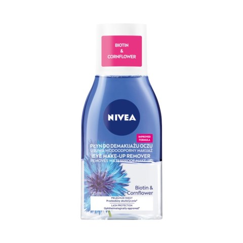 Nivea Dwufazowy płyn do demakijażu oczu Ekstrakt z Bławatka 125ml (P1)