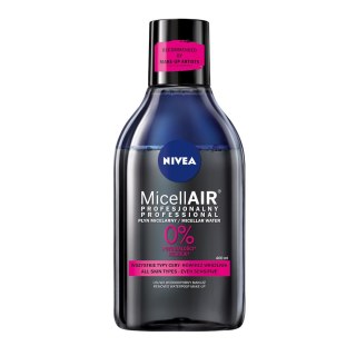 Nivea MicellAir Skin Breathe profesjonalny płyn micelarny - makijaż wodoodporny 400ml (P1)