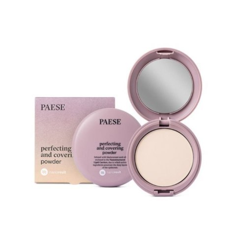 Paese Nanorevit Perfecting and Covering Powder puder upiększająco-kryjący 01 Ivory 9g (P1)