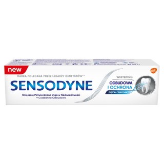 Sensodyne Odbudowa i Ochrona Whitening pasta do zębów z fluorkiem 75ml (P1)